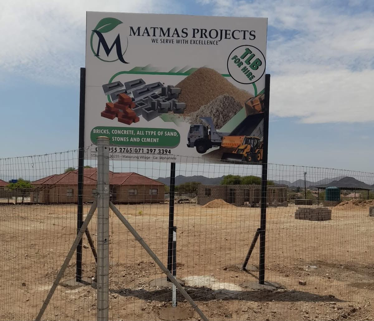 Large roadside advertising board manufactured and installed by BM Digital