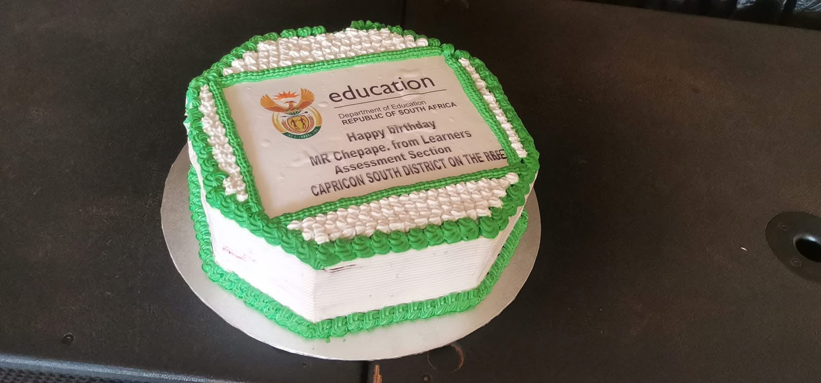 Custom printed branding produced by BM Digital for a Department of Education event